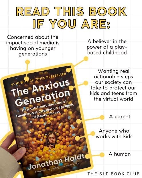 The Anxious Generation: How the Great Rewiring of Childhood Is Causing an Epidem