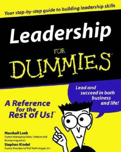 Leadership For Dummies – Paperback By Loeb, Marshall – GOOD