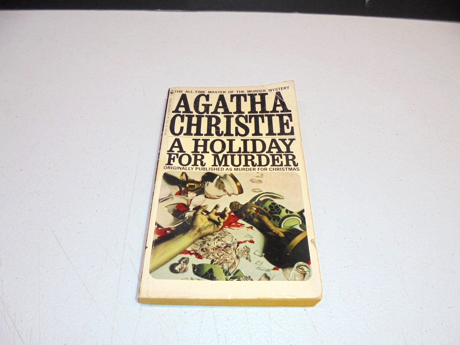 A Holiday For Murder Agatha Christie Paperback Book Vintage 1972