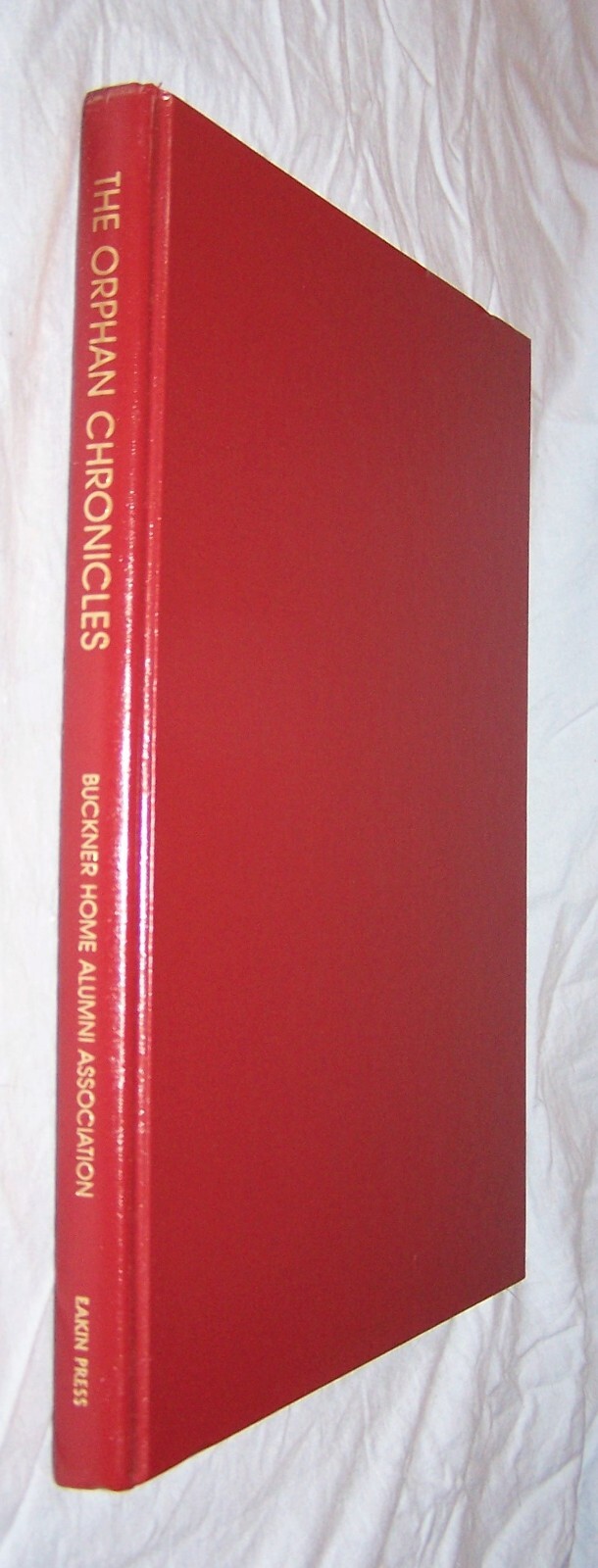 Buckner Memoirs-Orphan Chronicles HB w/unclipped dj-Simmons-2000-228 pages-1st