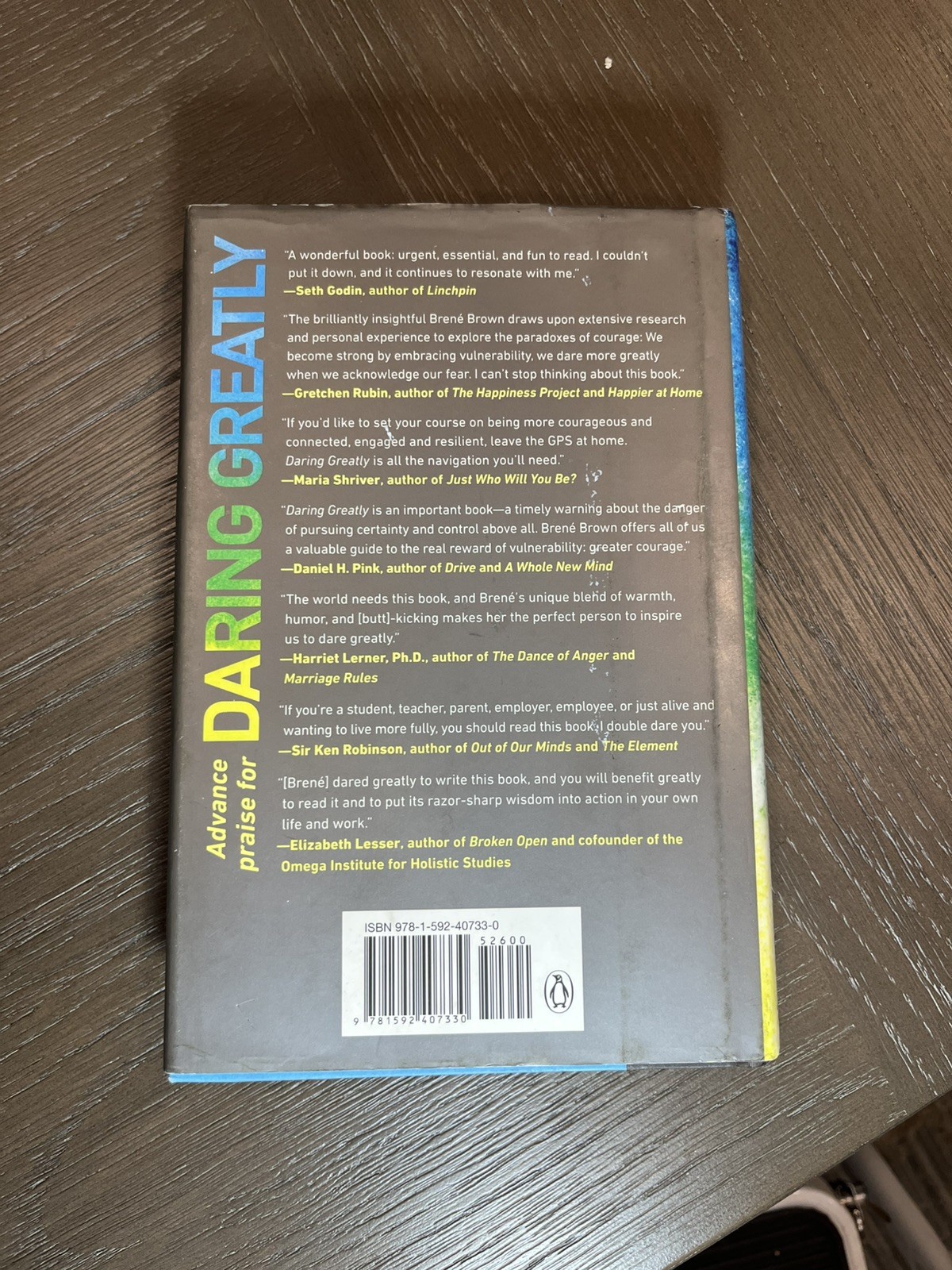 Daring Greatly : How the Courage to Be Vulnerable Transforms the Way We Live,