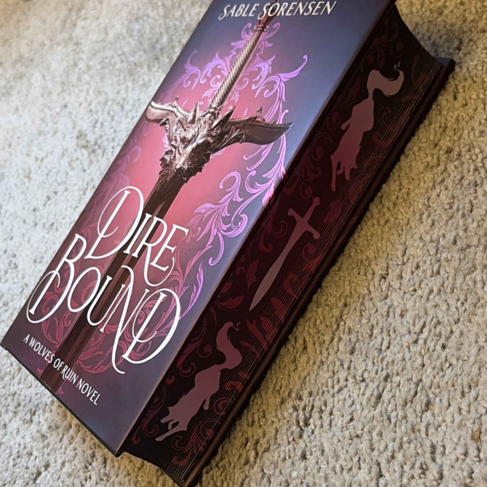 Dire Bound by Sable Sorensen (Deluxe Limited Edition, Sprayed Edges, & New)