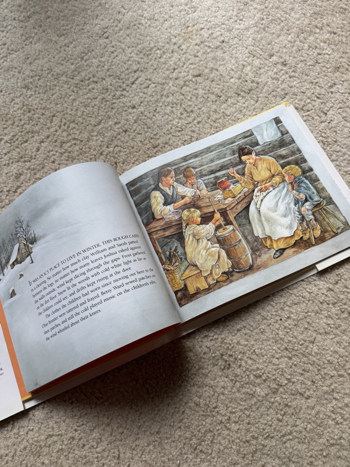 Warm As Wool (Aladdin Picture Books) by Scott Russell Sanders LIKE NEW