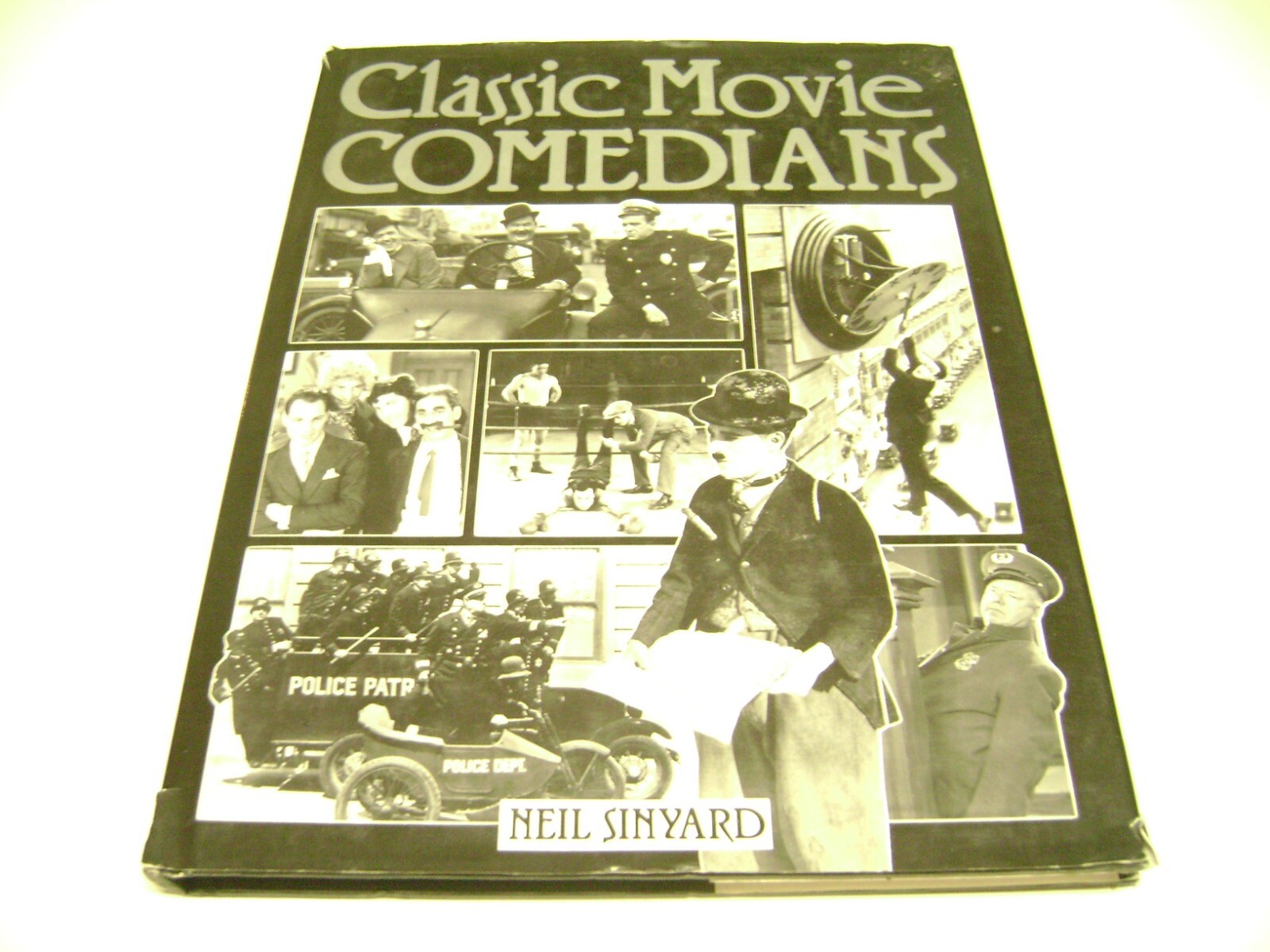 Huge 1995 Hardcover Book, CLASSIC MOVIE COMEDIANS, Packed with Photos, 176 pages