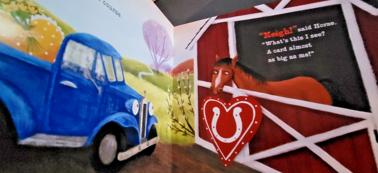 Little Blue Truck’s Valentine – Toddler Board Book by Alice Schertle – Brand New