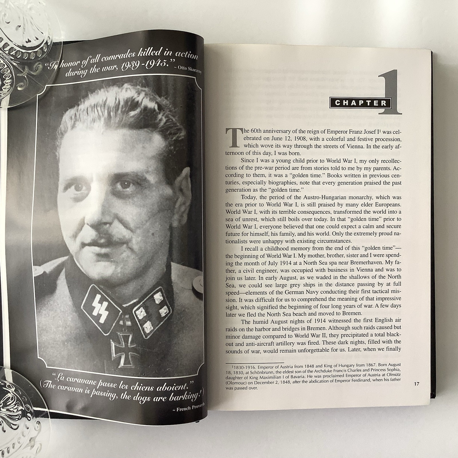 FOR GERMANY: THE OTTO SKORZENY MEMOIRS By Craig W H Luther 1st Printing HC