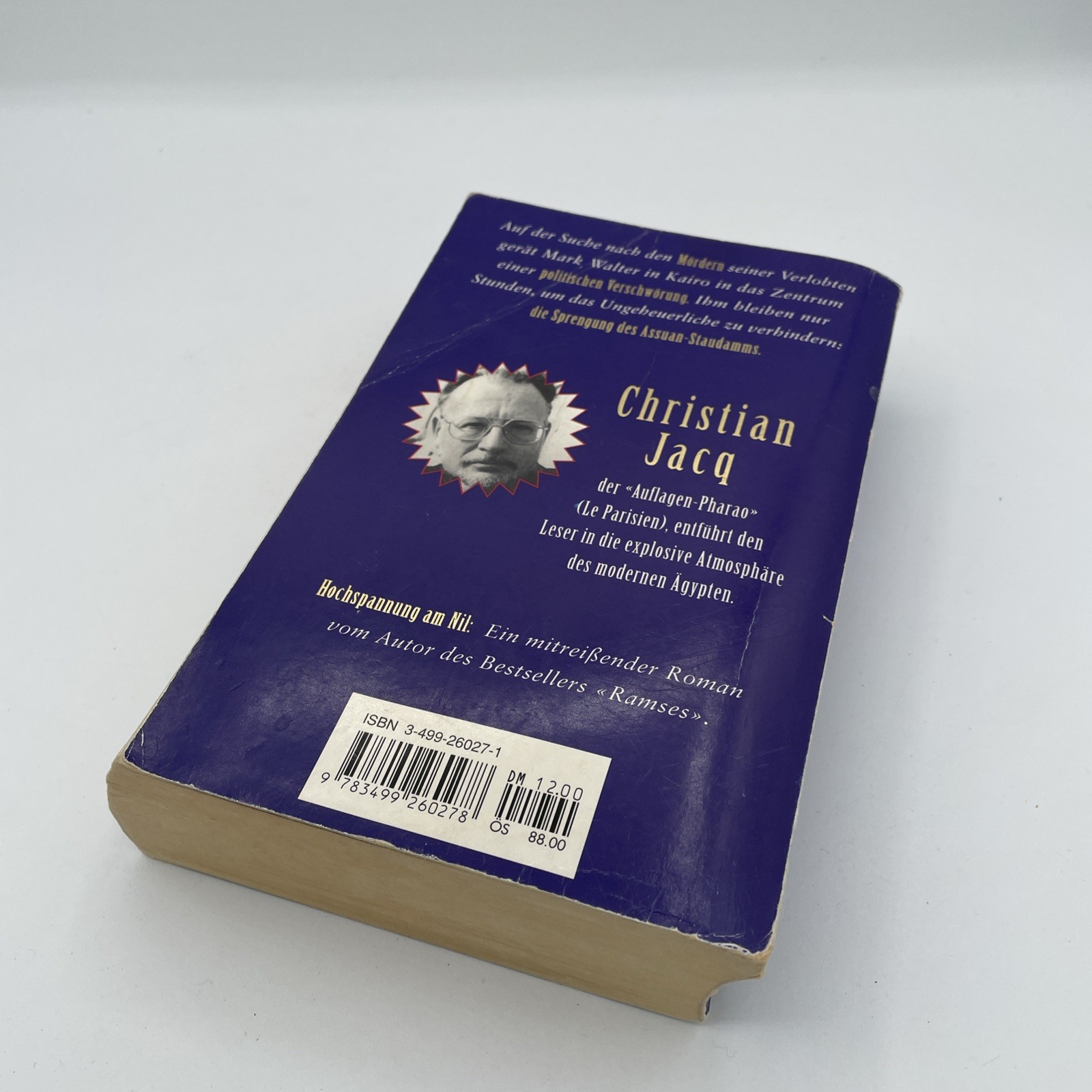 Der Ägypter : Roman. Wunderlich-Taschenbuch ; (Nr 26027) Jacq, Christian: