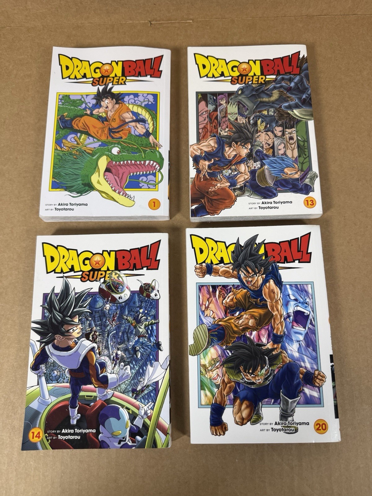 Dragon Ball Super Manga By Akira Toriyama Book 1,13,14,20,21,22,23 Lot Of 7