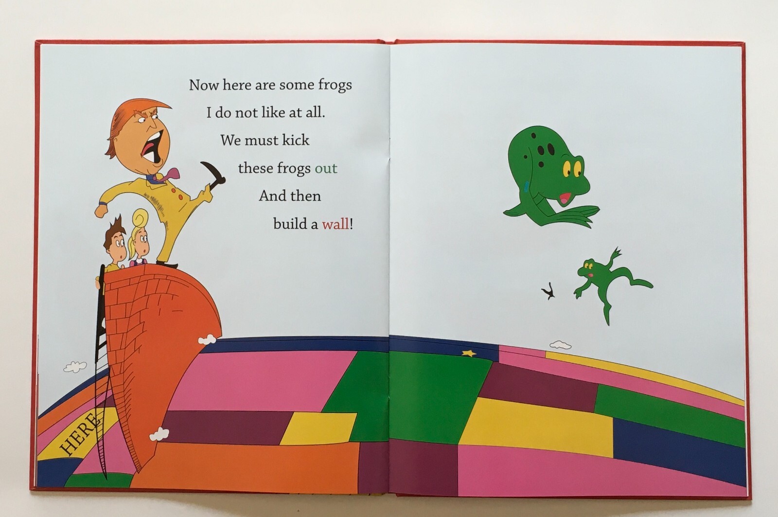 Wow! Hard Cover 11″ x 8.5″ -1 Winners Aren’t Losers Donald Trump Children’s Book