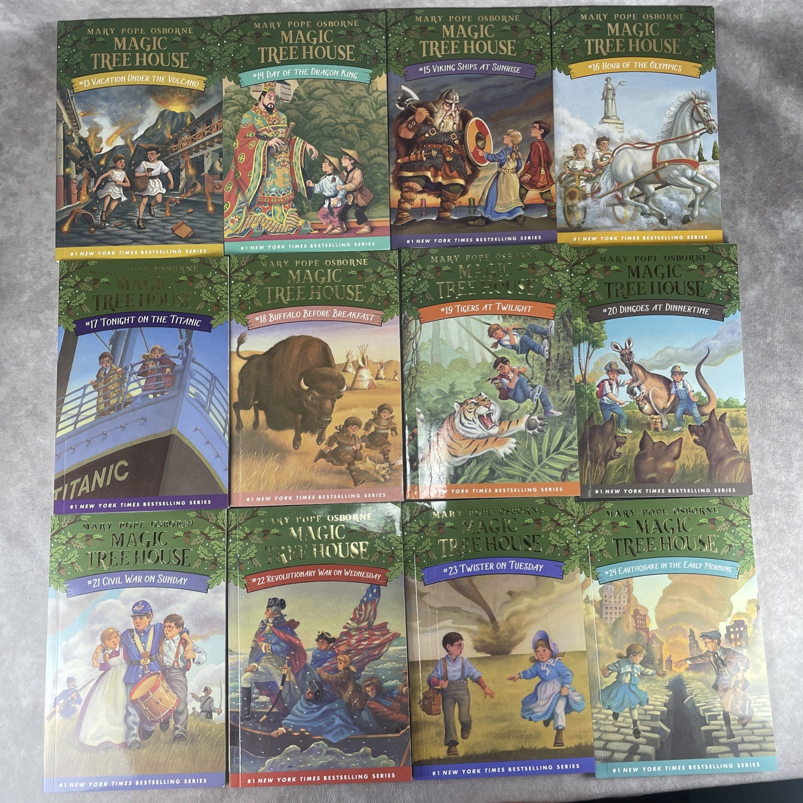 Magic Tree House 1–28 Box Set – Complete 28-Book Collection