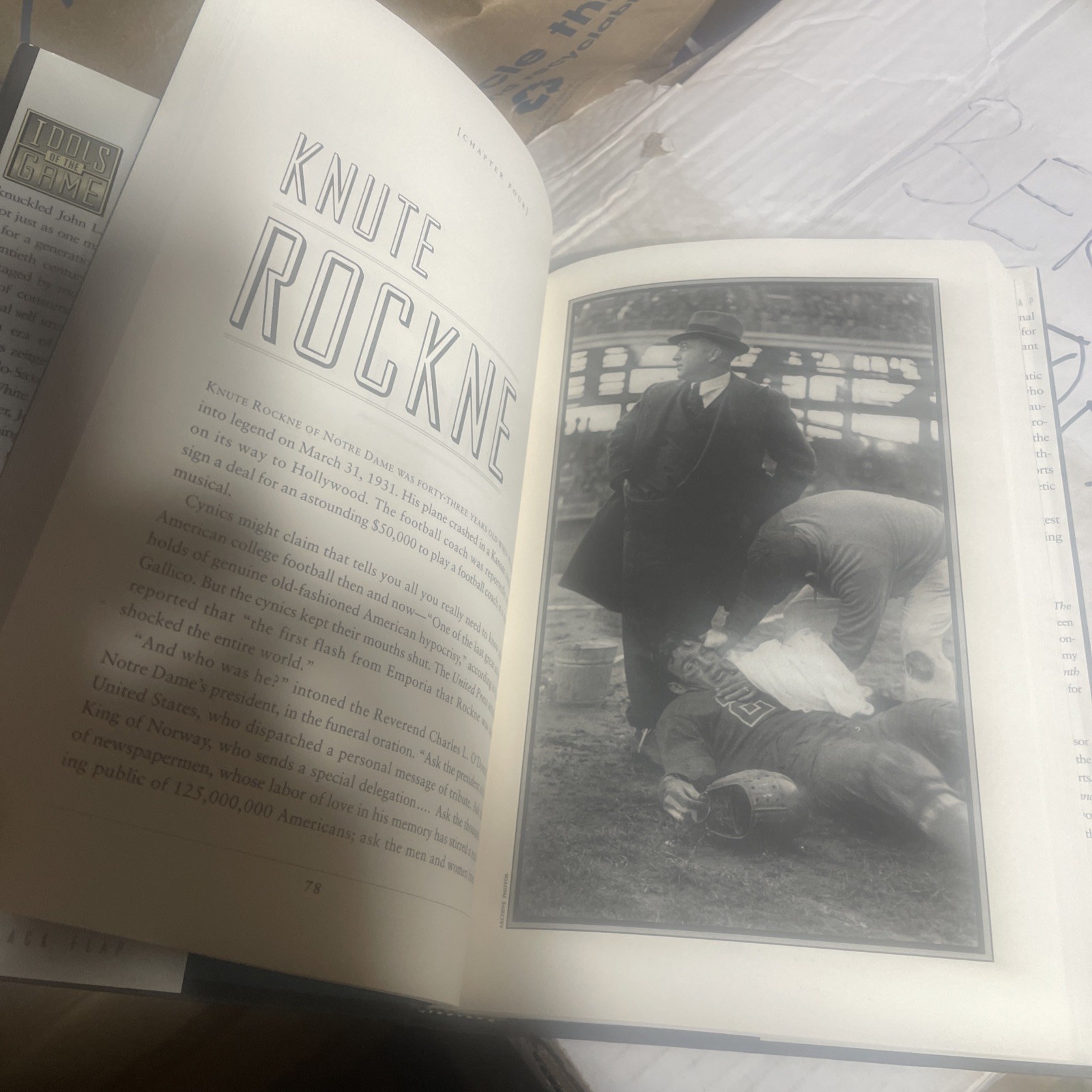 Idols of the Game : A Sporting History of the American Century New Old Stock