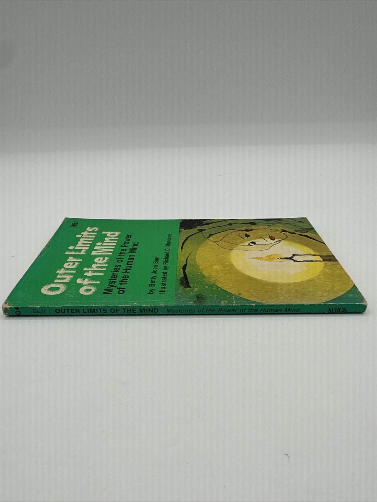 Outer Limits Of The Mind Joan Burr PB 1974 Mysteries Human Power 96 Pages Mass M