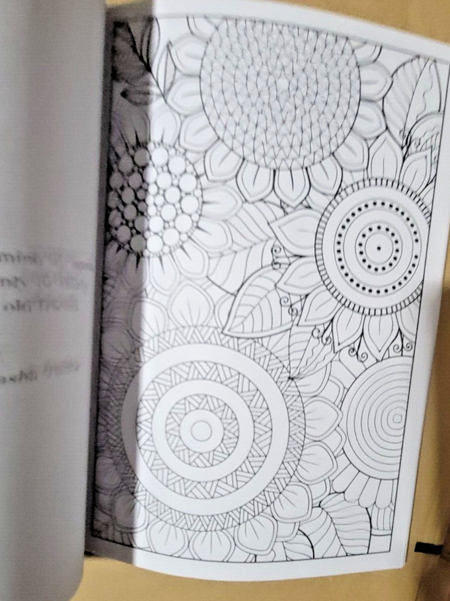 COLORFUL ESCAPES -A Bouquet of Color! Vol. 24 – Adult Coloring Book- 47 Pages