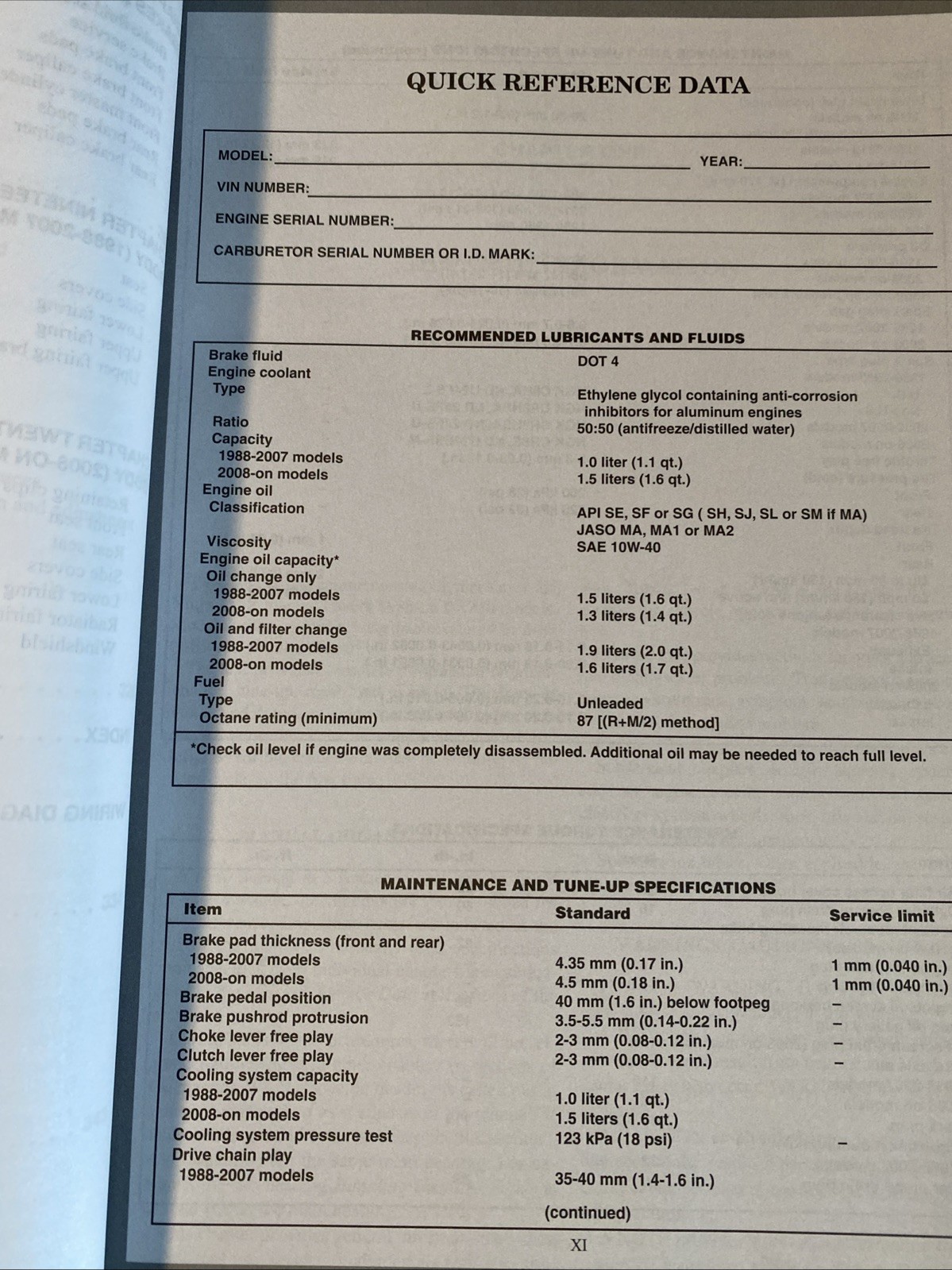 Kawasaki 1988-2012 Ninja 250 250R CLYMER Maintenance REPAIR MANUAL Book no M241