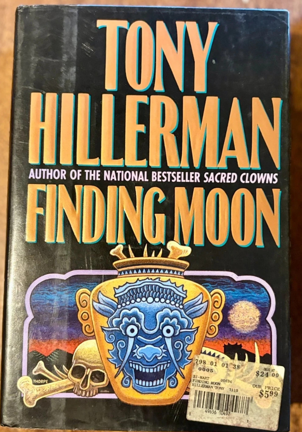Tony Hillerman Hardcover Books You Choose Book Leaphorn Chee Mystery Thriller