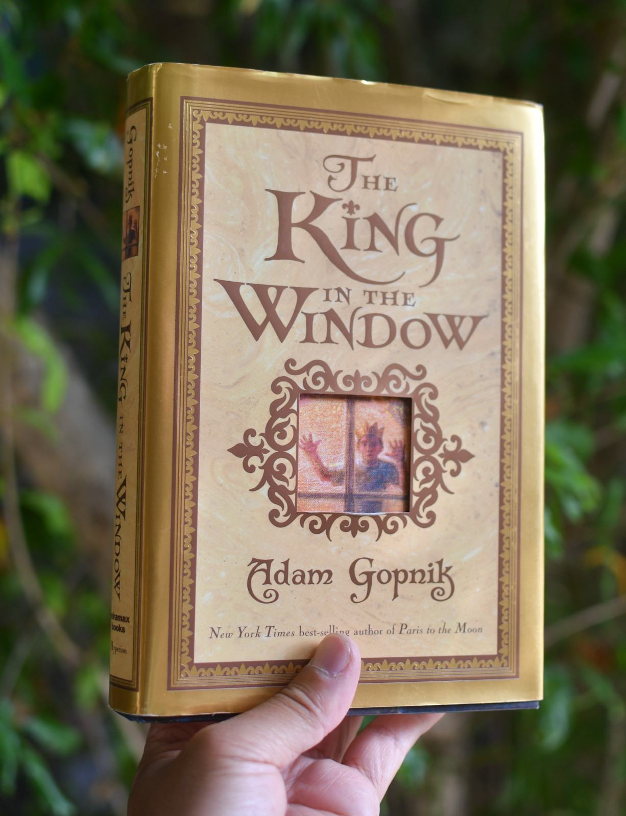 Signed Adam Gopnik King in the Window First Edition Hardcover: 416 pages