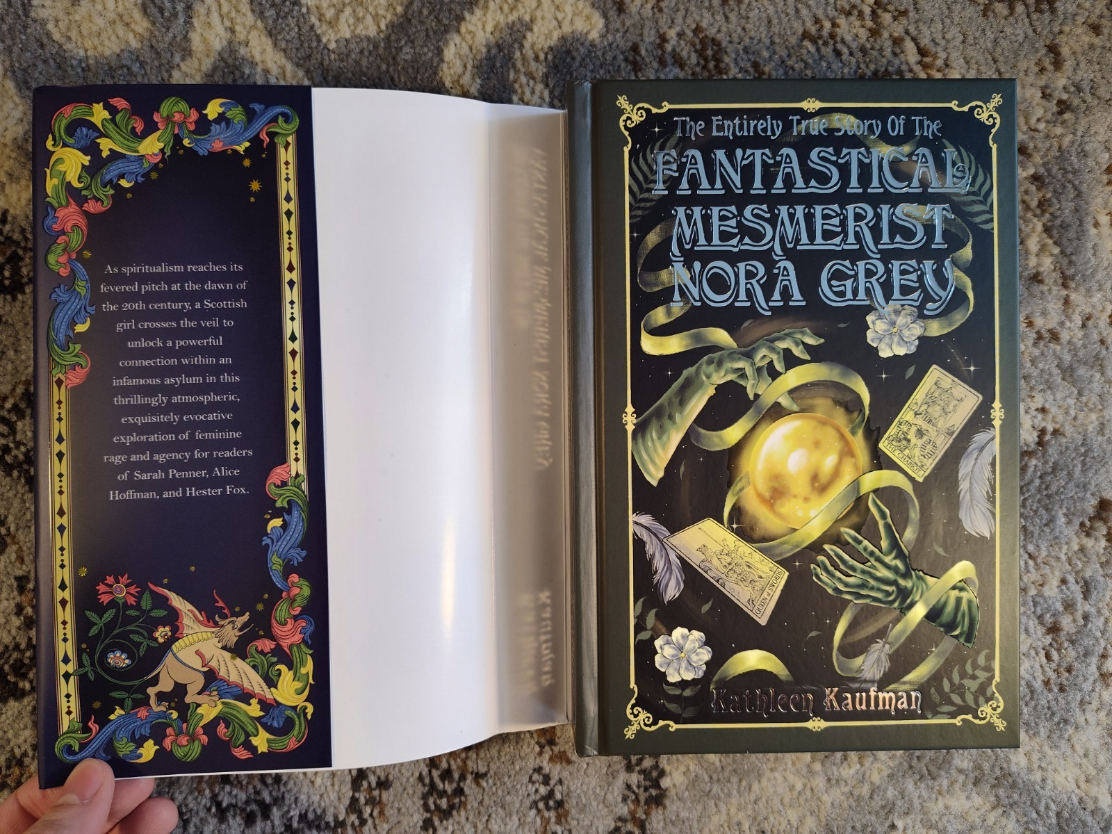 SIGNED Mesmerist Nora Grey by Kathleen Kaufman – Twisted Retreat Hardcover HC
