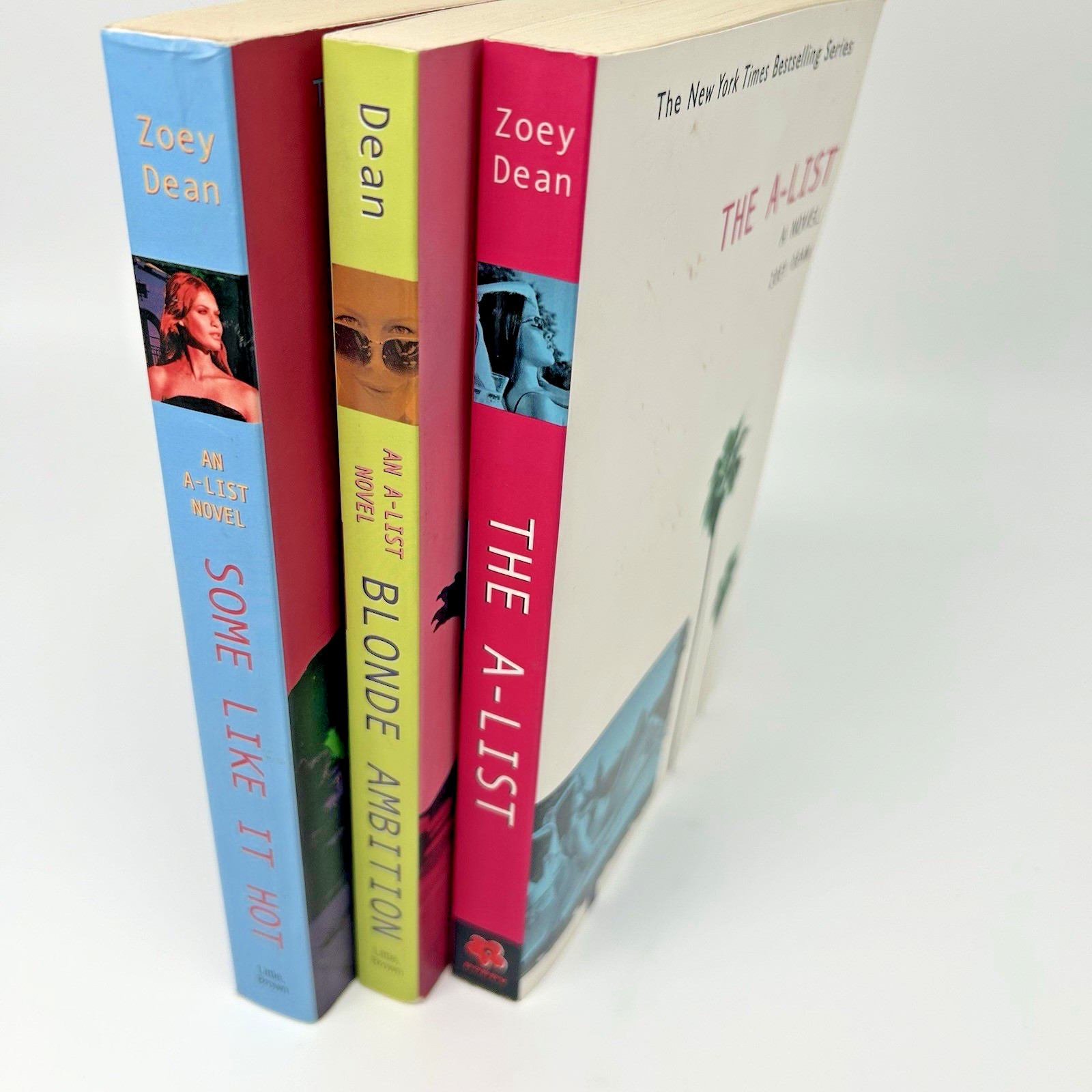 The A-List Series Books By Zoey Dean Paperbacks Young Adult Teen 2000’s Lot Of 3