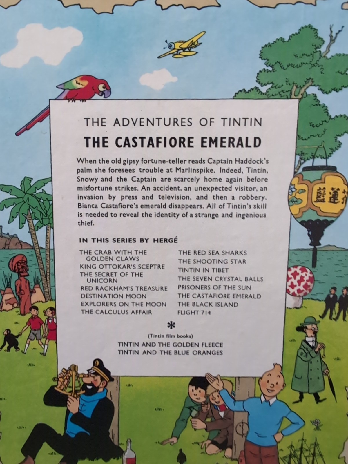 Adventures of Tintin ‘The Castafiore Emerald’ by Herge 1970 Methuen Hardcover
