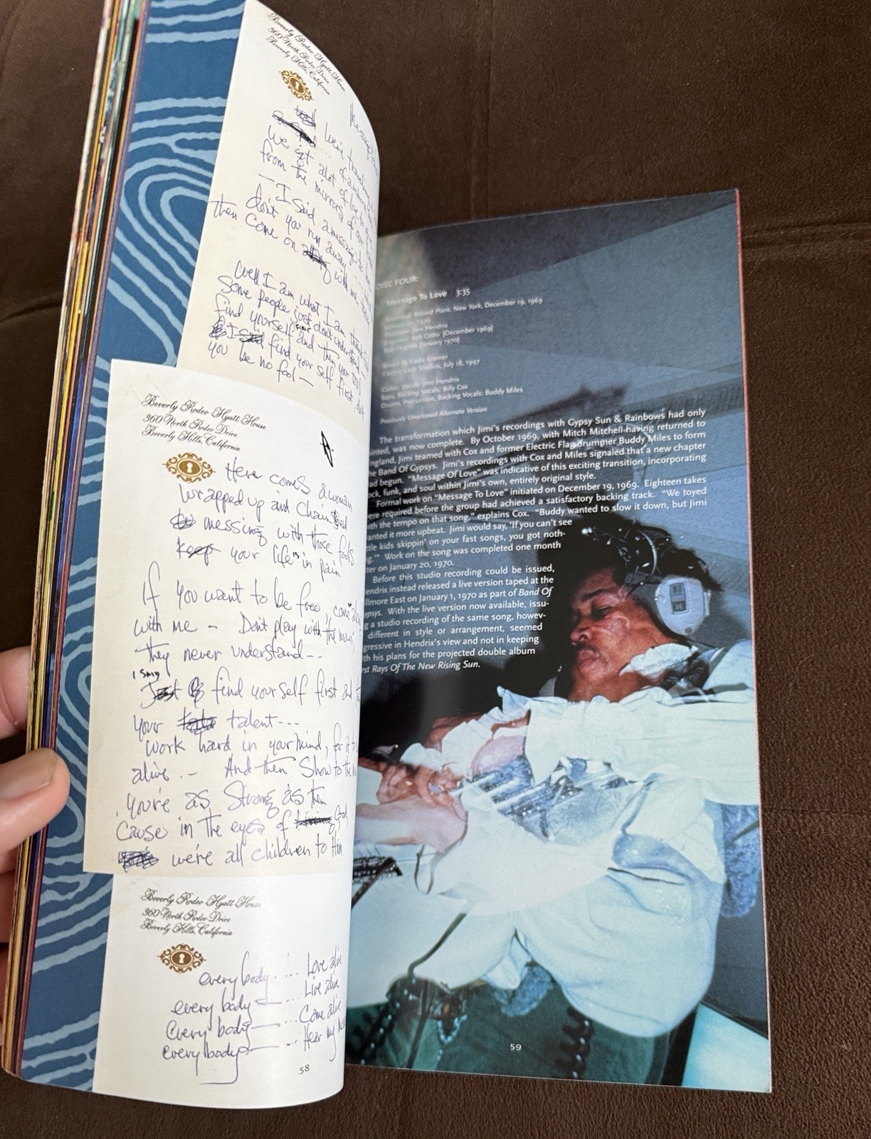 The Jimmy Hendrix Experience Book 80 Pages Of Awesome Photos