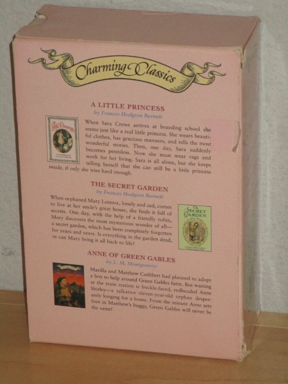 Charming Classics # 1 Book Set 3 Pack Timeless Books Harper Festival Good Shape