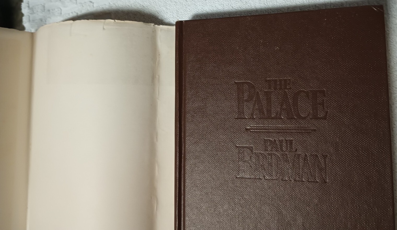The Palace Paul E. Erdman 1987 Book HC Rare Print 1st Ed Book Club VG+/NM