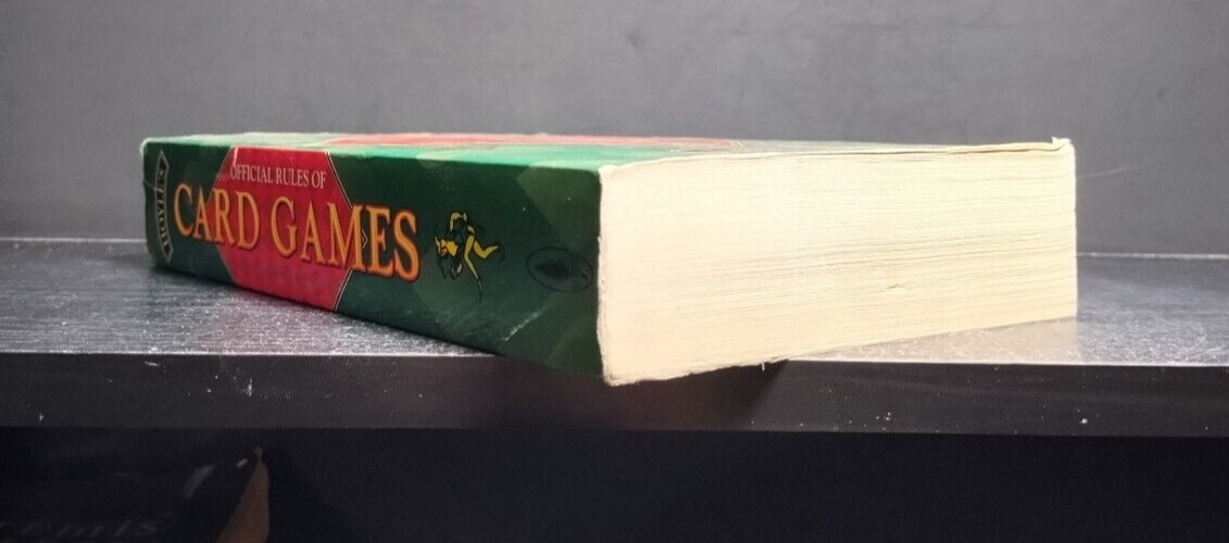 Hoyle’s Official Rules of Card Games Paperback 576 Pages Illustrated Guide