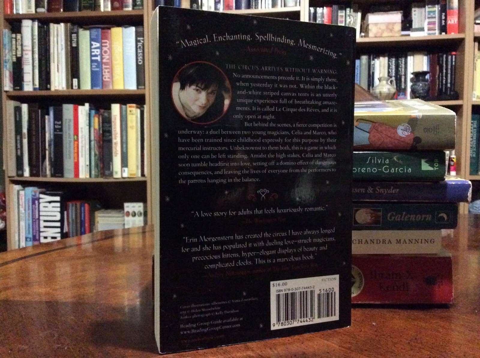 Night Circus : A Novel by Erin Morgenstern (2012, Trade Paperback) Like New