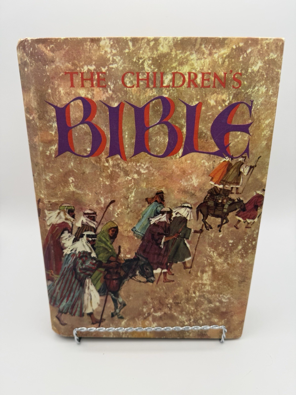 The Children’s Bible Hardcover Illustrated Golden Press 1965 Ages 4-8 OT/NT