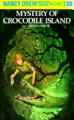 Mystery of Crocodile Island (Nancy Drew, No. 55) – Hardcover – VERY GOOD
