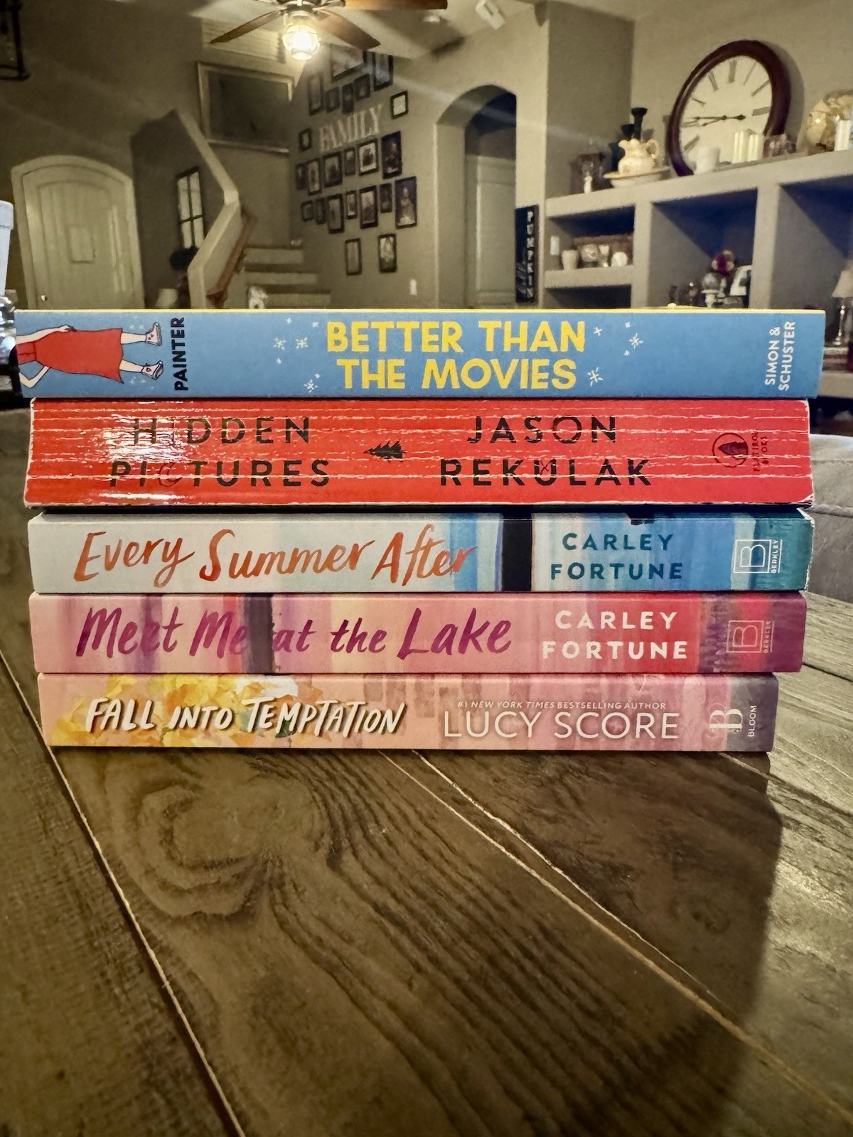 Lot Of Five (5) Paperback Books Mystery And RomCom Popular Titles