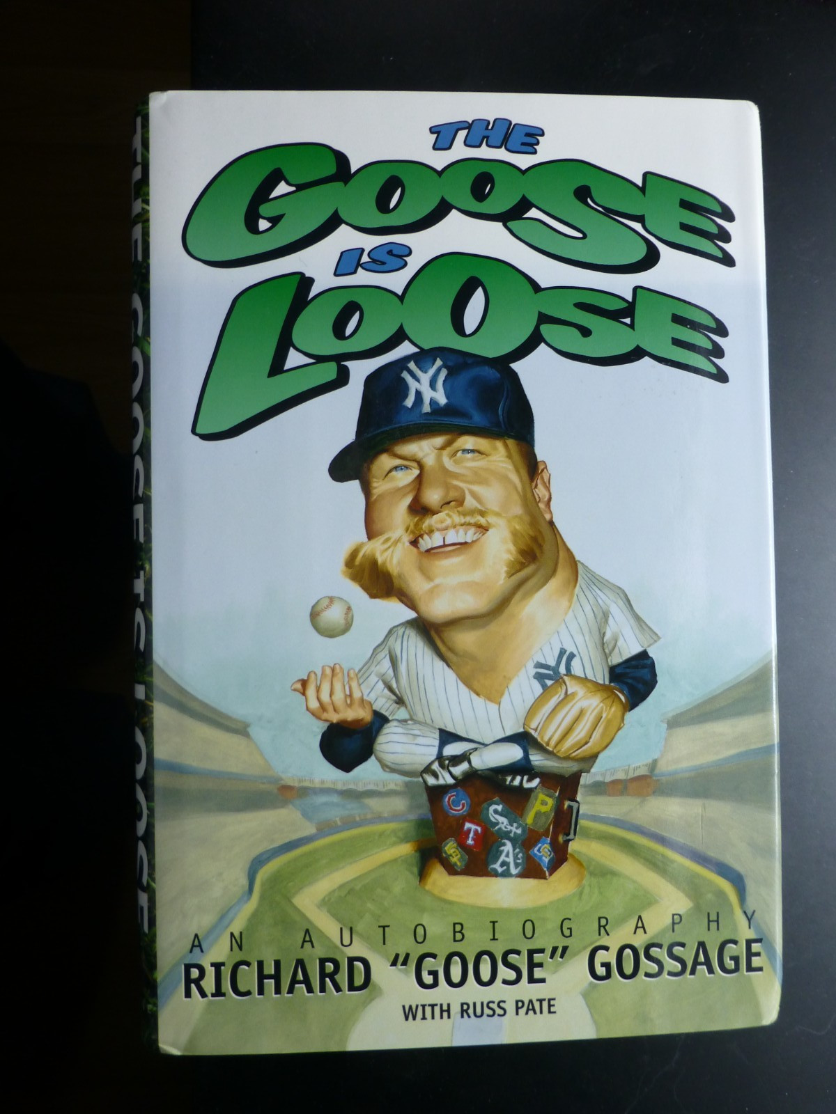 Goose Gossage Signed First Edition Book “The Goose is Loose” with COA