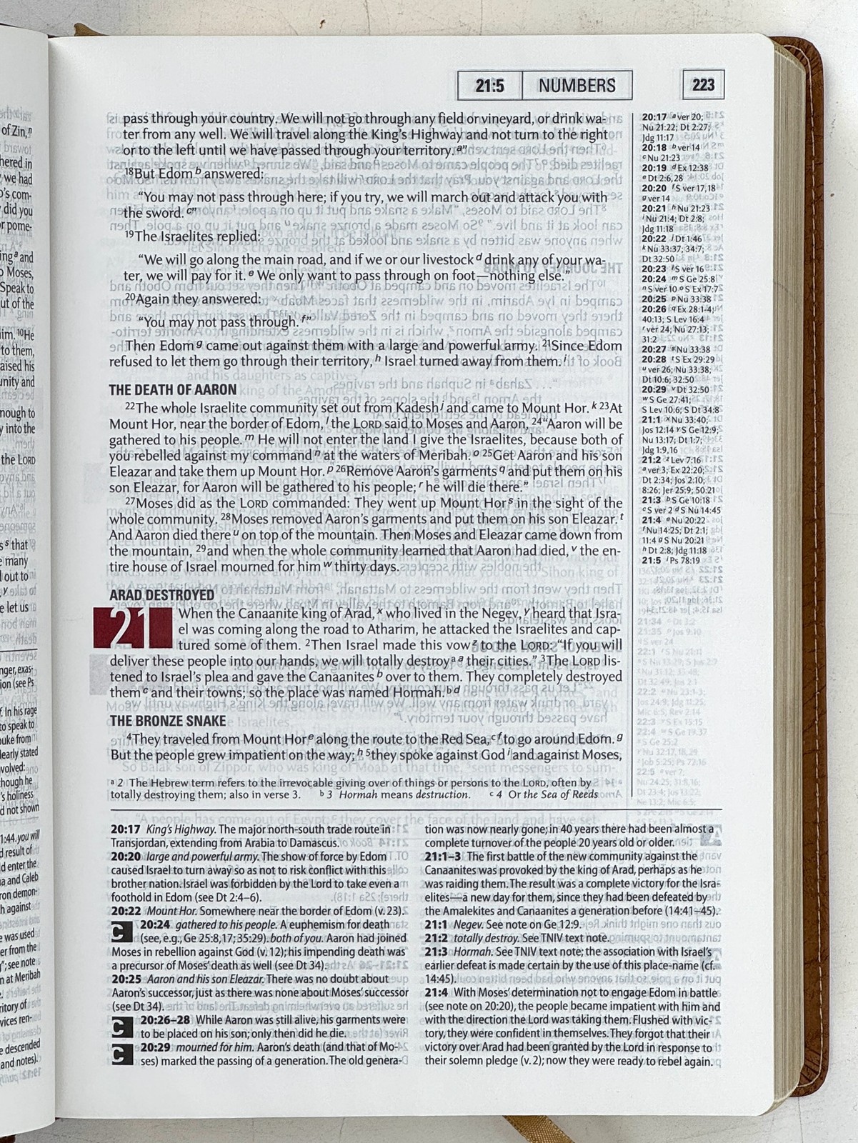 2006 TNIV Study Bible. European Leather HC VG