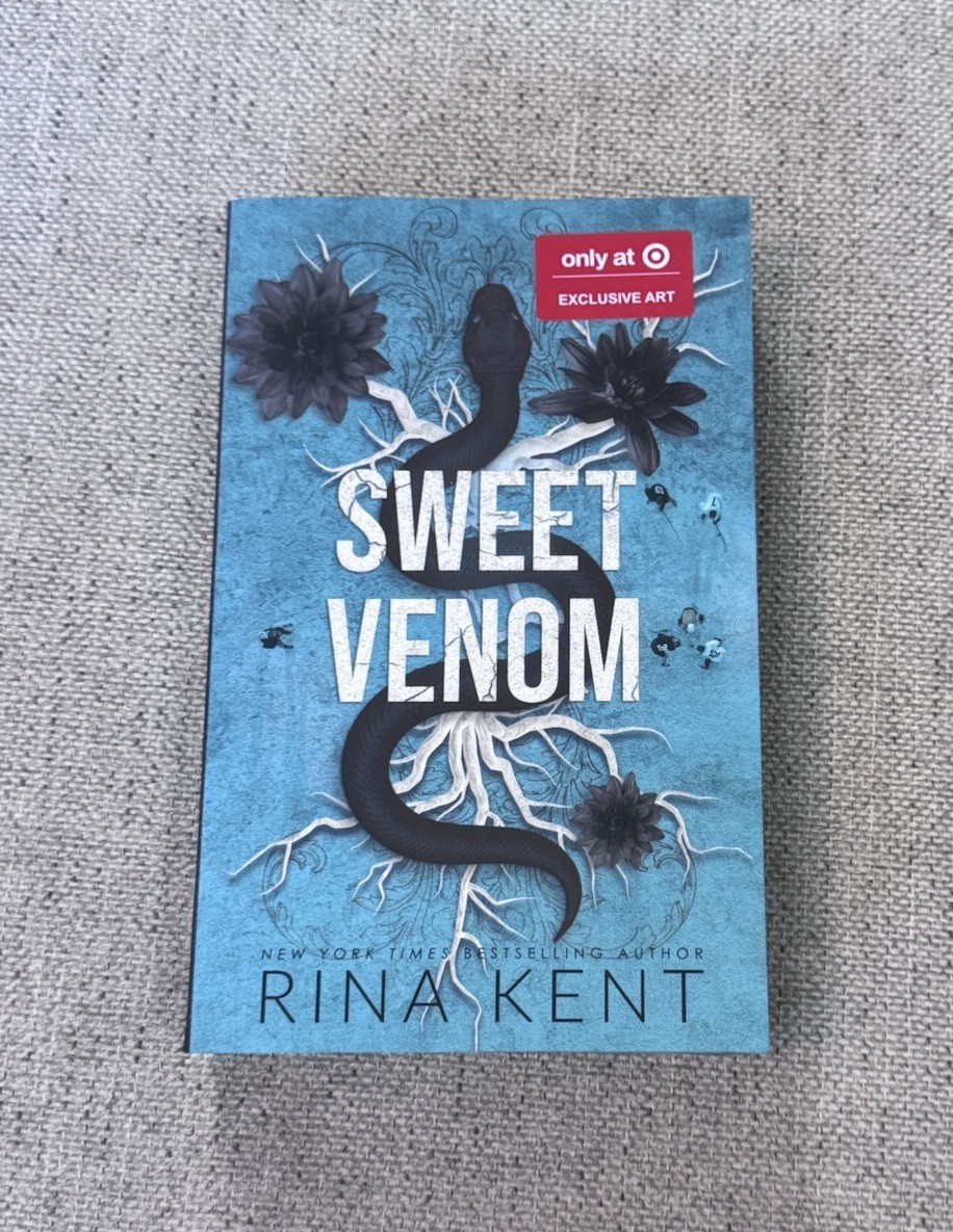 Sweet Venom By Rina Kent Target Exclusive Edition Sprayed Edge Character Art
