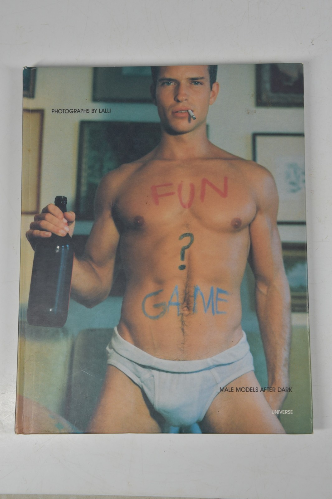 Fun ? Game Male Models After Dark Joe Lalli Gay Art Photograph Hardcover