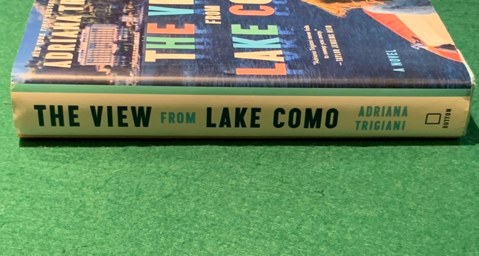The View From Lake Como by Adriana Trigiani SIGNED 1st/1st HC DJ 2025 Romance