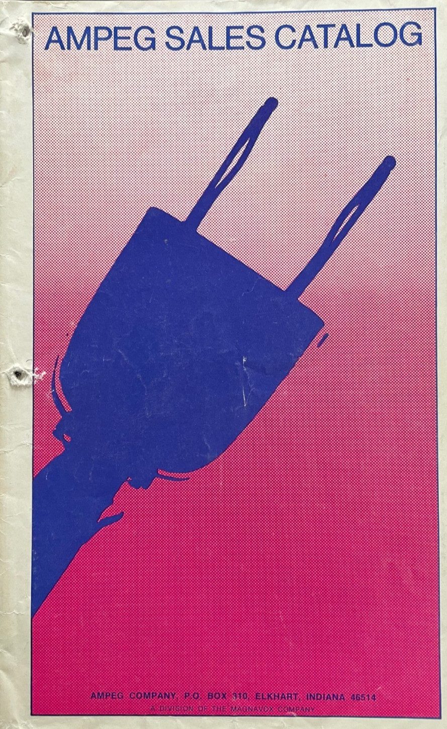 Original Vintage 1970’s Ampeg Guitar & Bass Amp Catalog 5.5″x9″ 30 Pages!