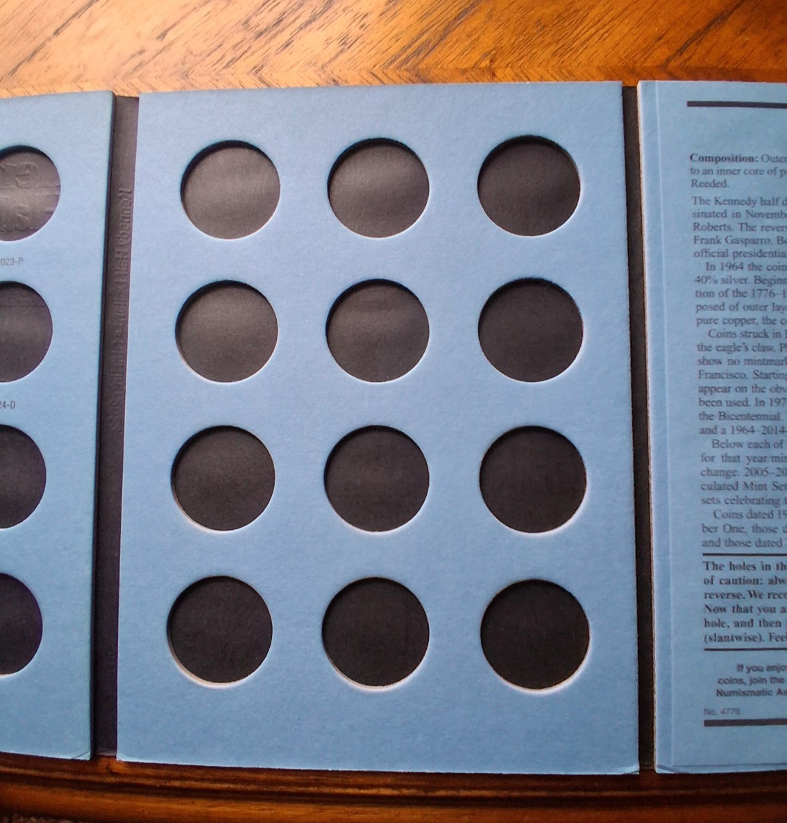 NEW Whitman Kennedy Half-Dollar Coin Folder Number Four Starting 2022
