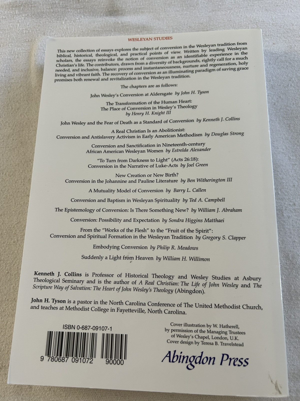Conversion in the Wesleyan Tradition by John H Tyson: L2