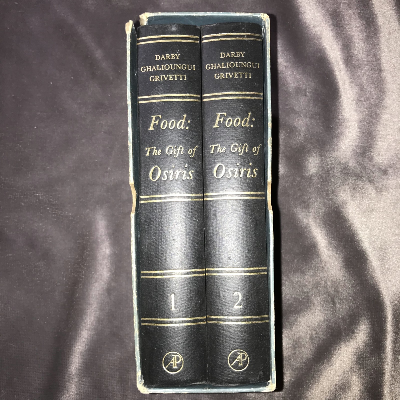 Food: The Gift of Osiris Boxed Set Darby Ghalioungui Grivetti Academic Press