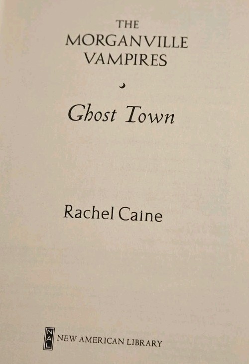Ghost Town By By Rachel Cane