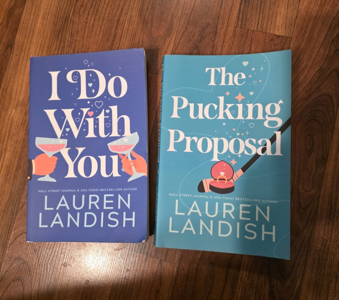 Set of 2 Lauren Landish Novels I Do With You & The Pucking Proposal Romance