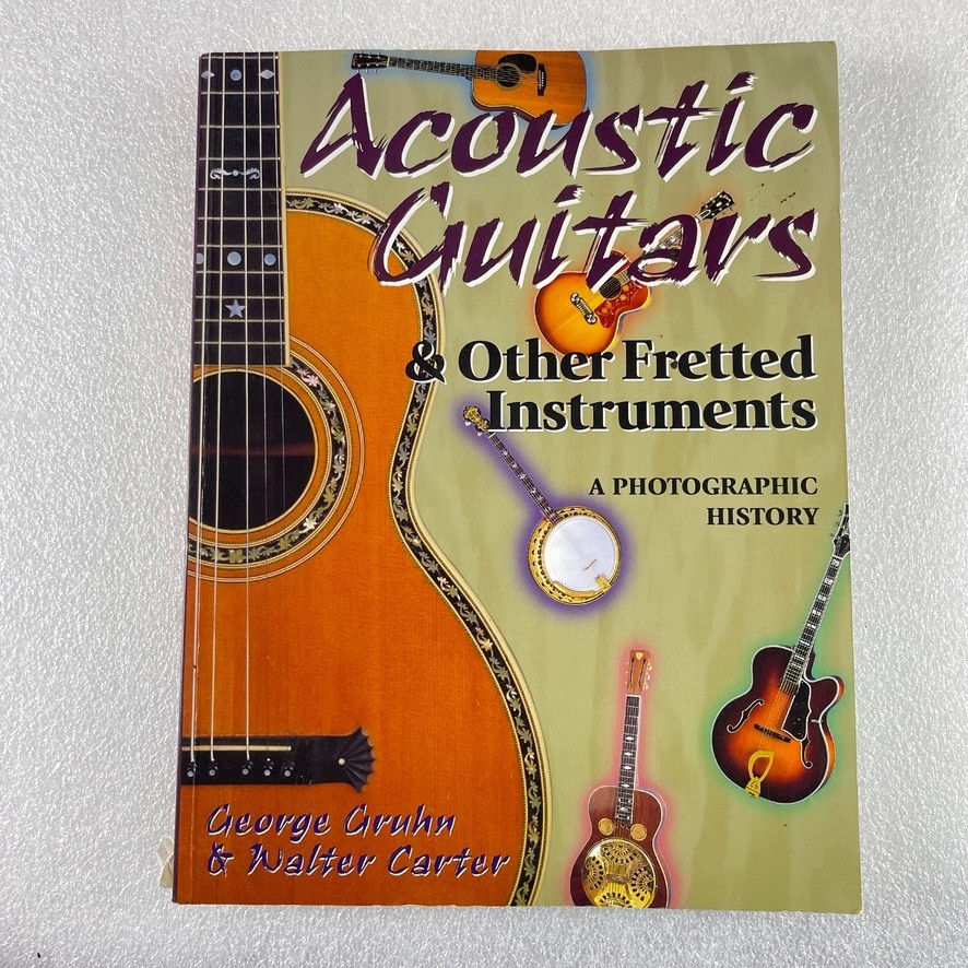 Acoustic Guitar Reference Book Lot of 3 by Fjestad, Gruhn, Carter – Various 2003