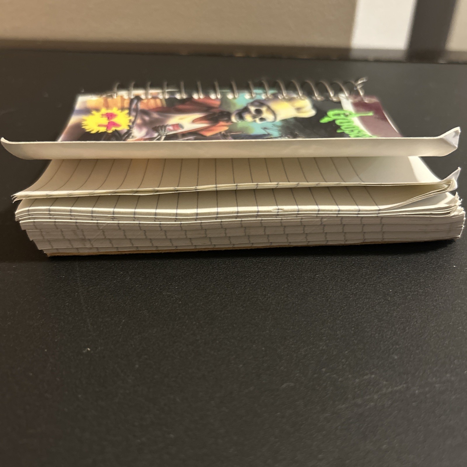 Vintage Goosebumps Mini Notebook Say Cheese And Die Rare. #4. 174/180 Pages Used