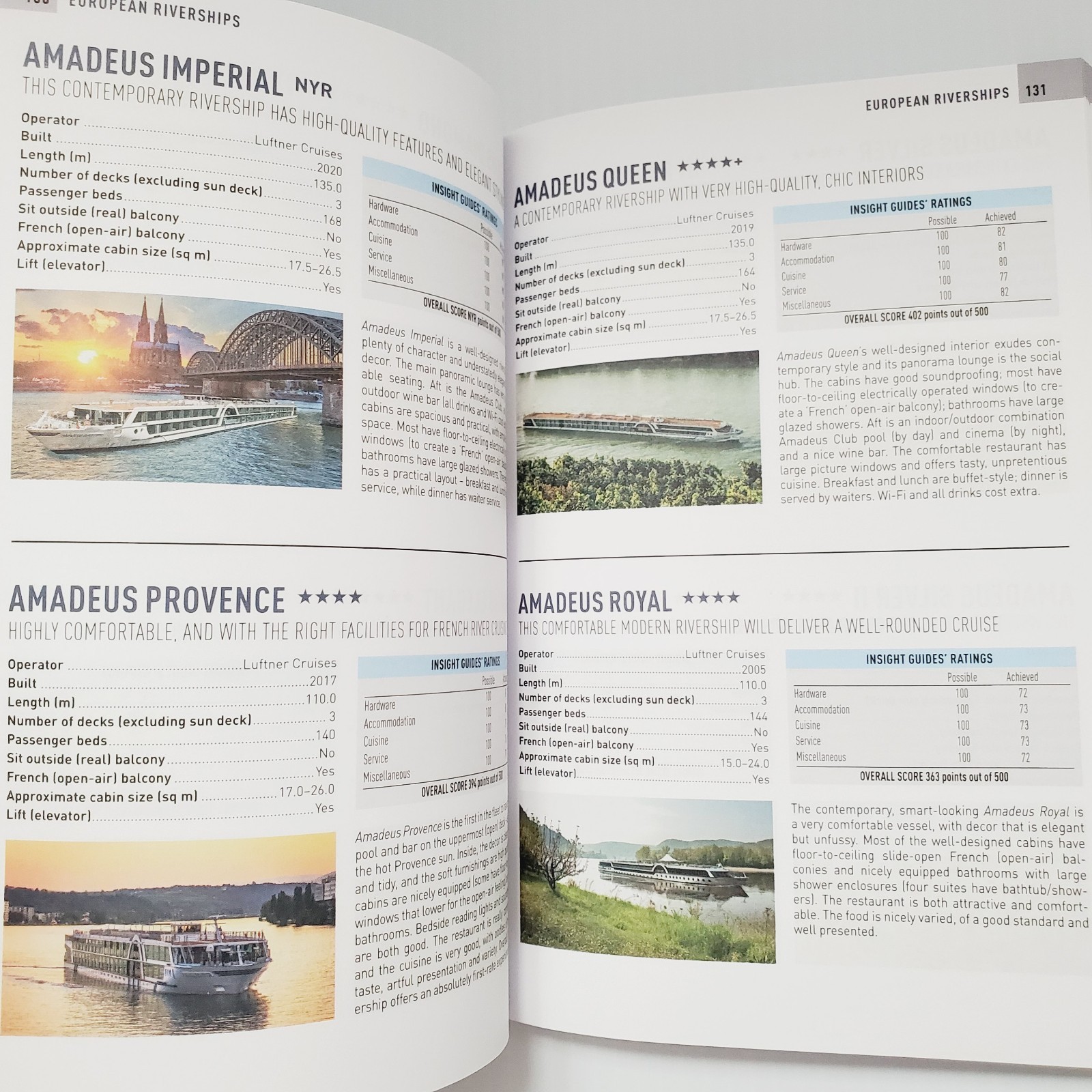 Insight Guides River Cruising in Europe & the USA Book Travel Guide With Photos