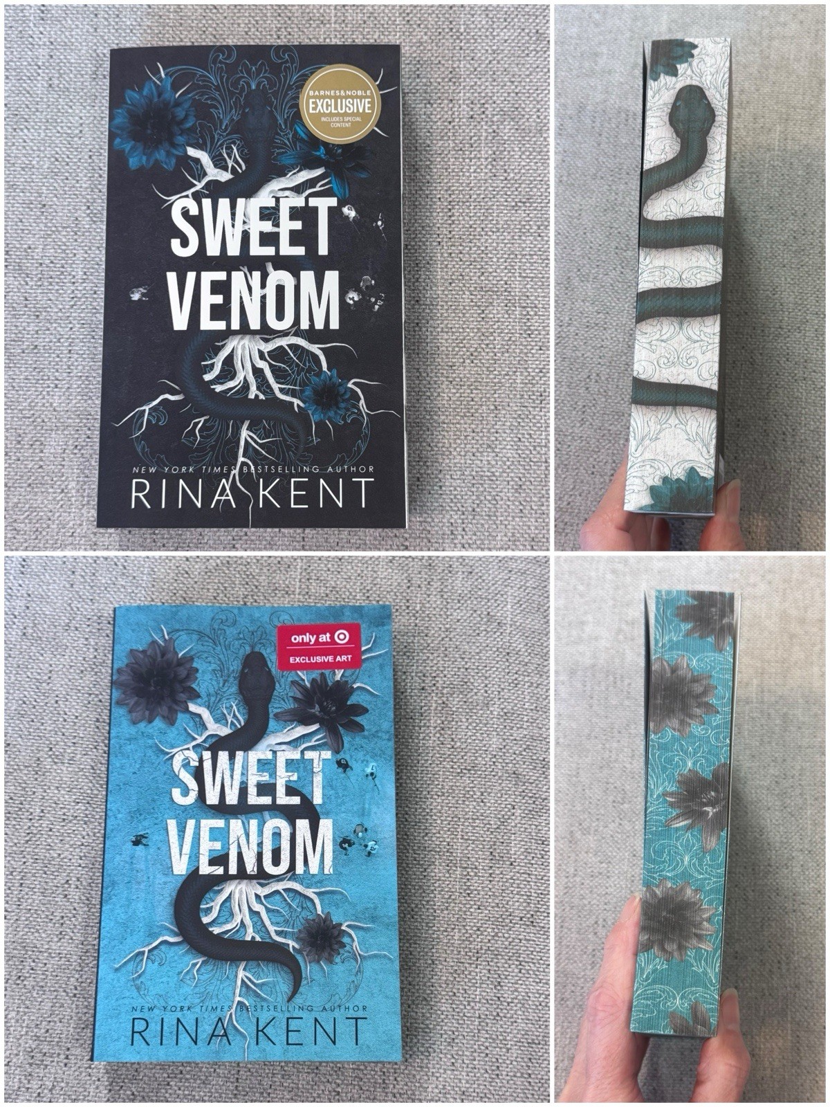 Sweet Venom Rina Kent Bundle Barnes & Noble Target Exclusive & Deluxe Edition