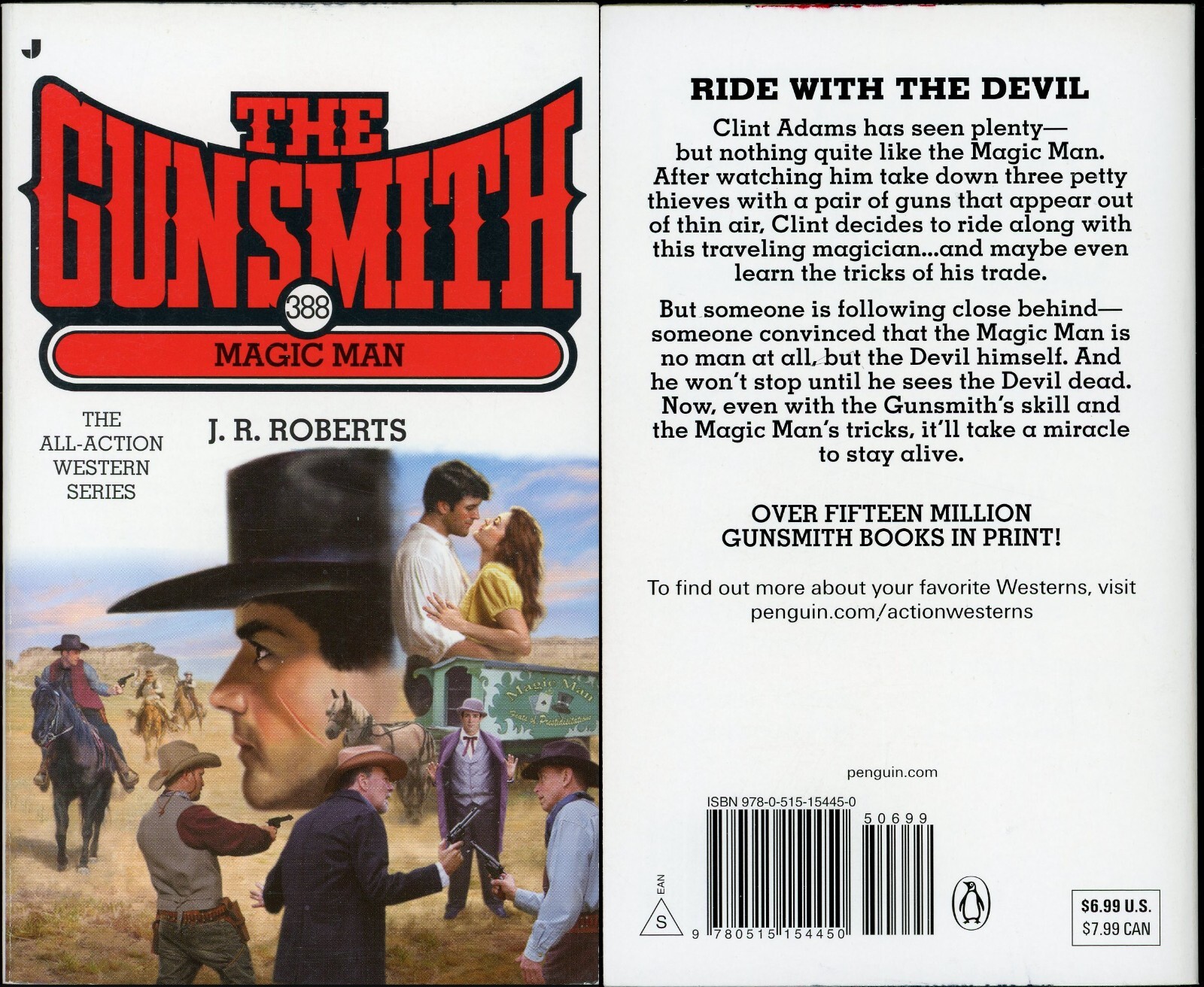 The Gunsmith Western Action Lot of 2 Paperback by JR Roberts