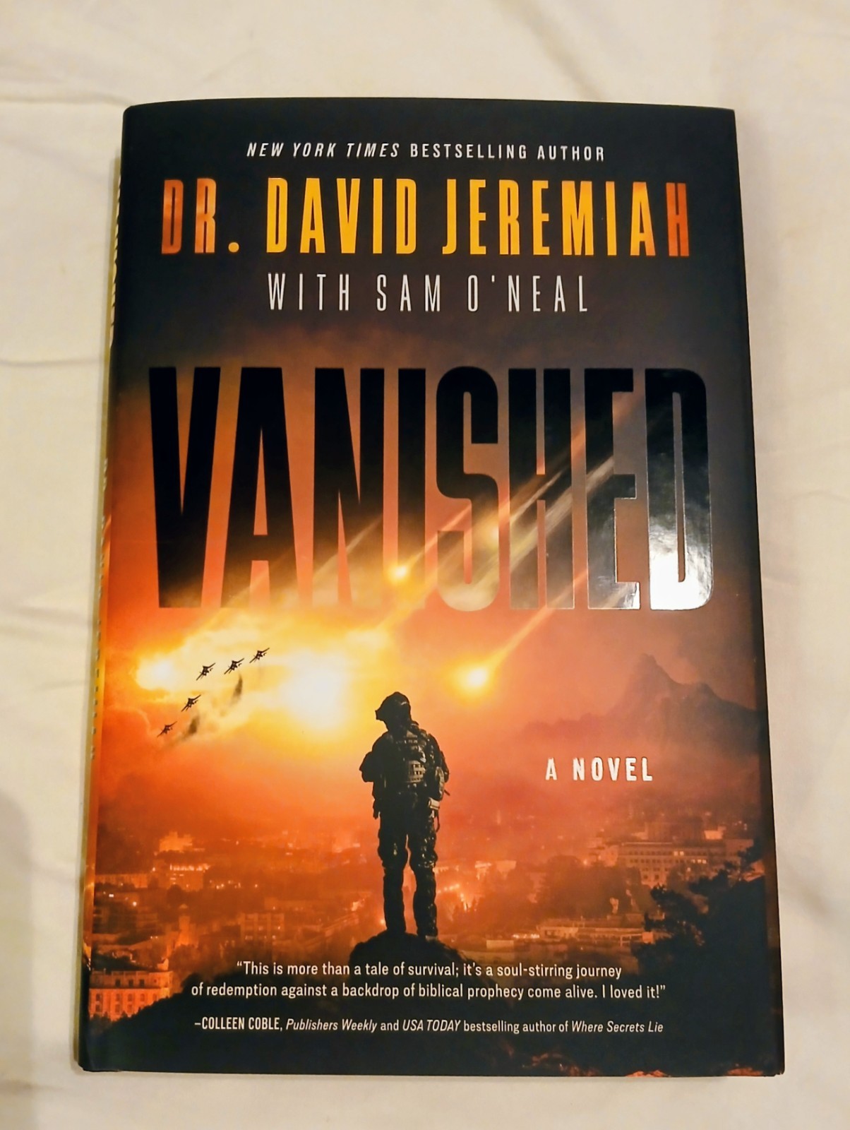 Vanished : A Novel by Dr. David Jeremiah (2025) Hardcover NEW
