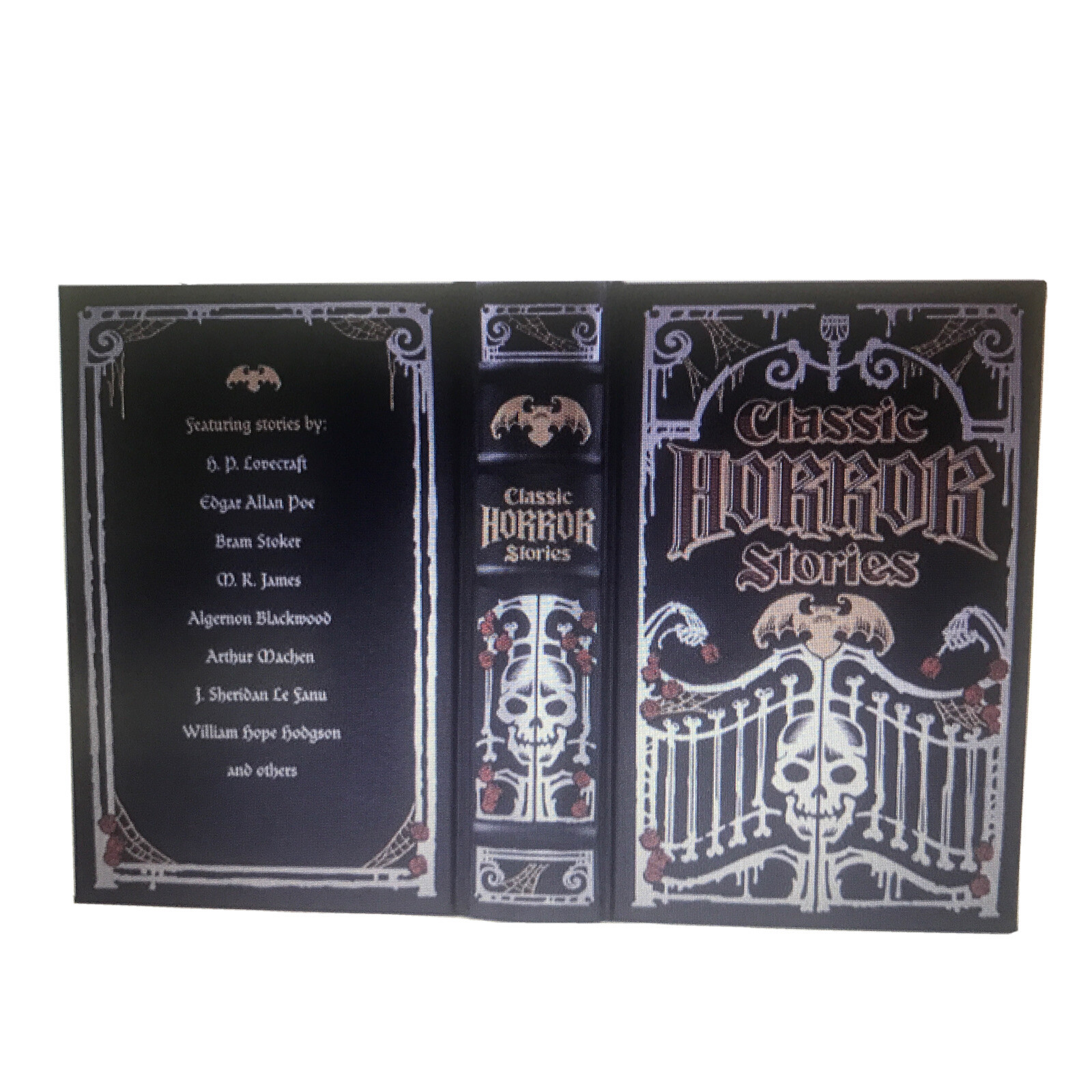 ❤️CLASSIC HORROR STORIES Leather Bound COLLECTIBLE EDITION Sealed NEW
