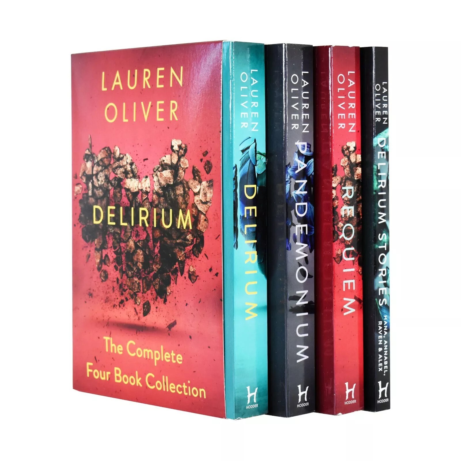 Delirium: The Complete 4 Books Paperback Set – Young Adult – By Lauren Oliver